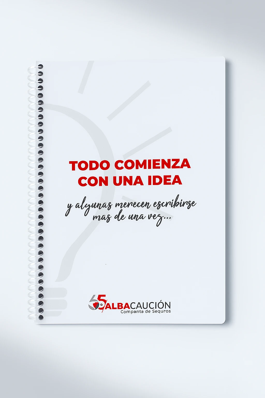 Cuaderno InfinityBook personalizado para Alba Caución