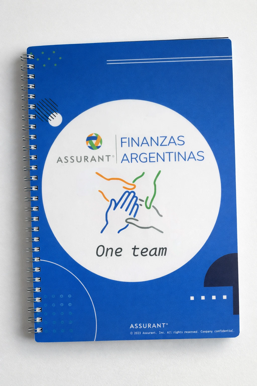 Cuaderno InfinityBook personalizado para Assurant