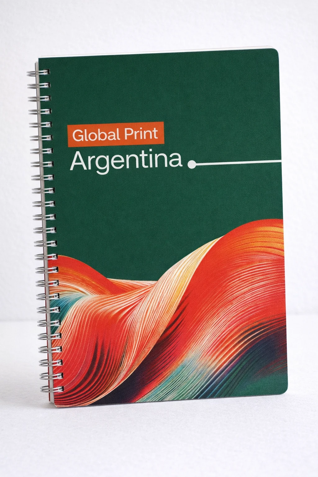 Cuaderno InfinityBook personalizado para Global Print Argentina