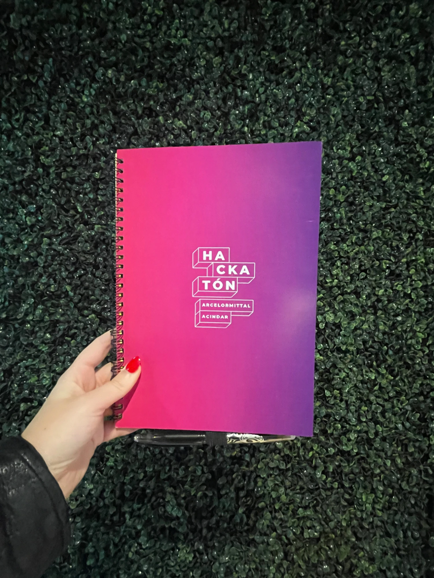 Cuaderno InfinityBook personalizado para ArcelorMittal Acindar